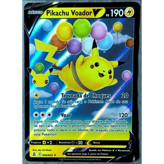 Original Carta Pokemon ultra rara Thievul shiny Copag em Promoção