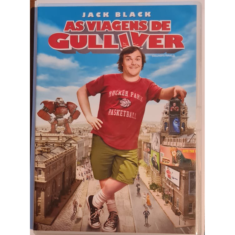 Dvd original do filme As viagens de Gulliver | Shopee Brasil