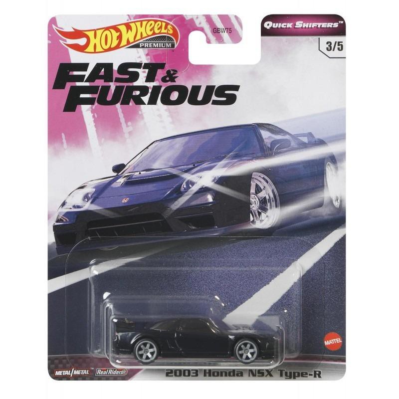 Hot Wheels Fast Furious Quick Shifters 2003 Honda NSX TypeR Lacrado