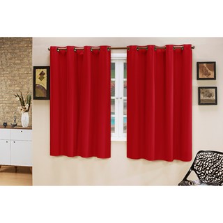 Cortina Corta Luz Blackout Blecaute 2,80 X 1,60 PVC Vermelho