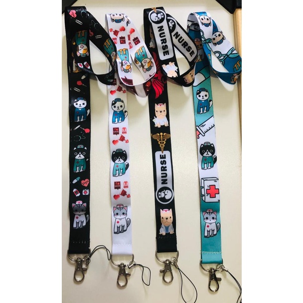Cordão de Pescoço Crachá Medicina Veterinário Pets Enfermagem