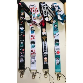 Cordão de Pescoço Crachá Medicina Veterinário Pets Enfermagem