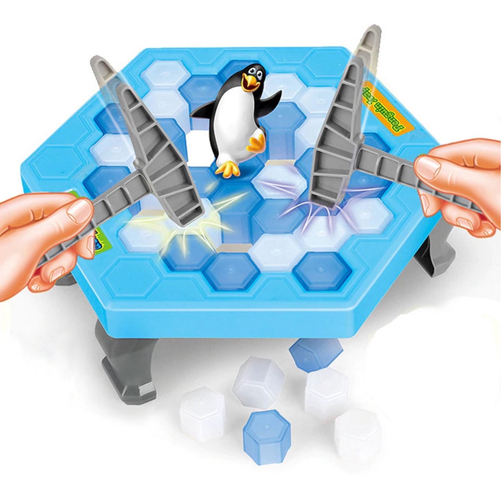 Jogo Pinguim Equilibra Cubos Jogo Solo Pinguim Quebra Gelo