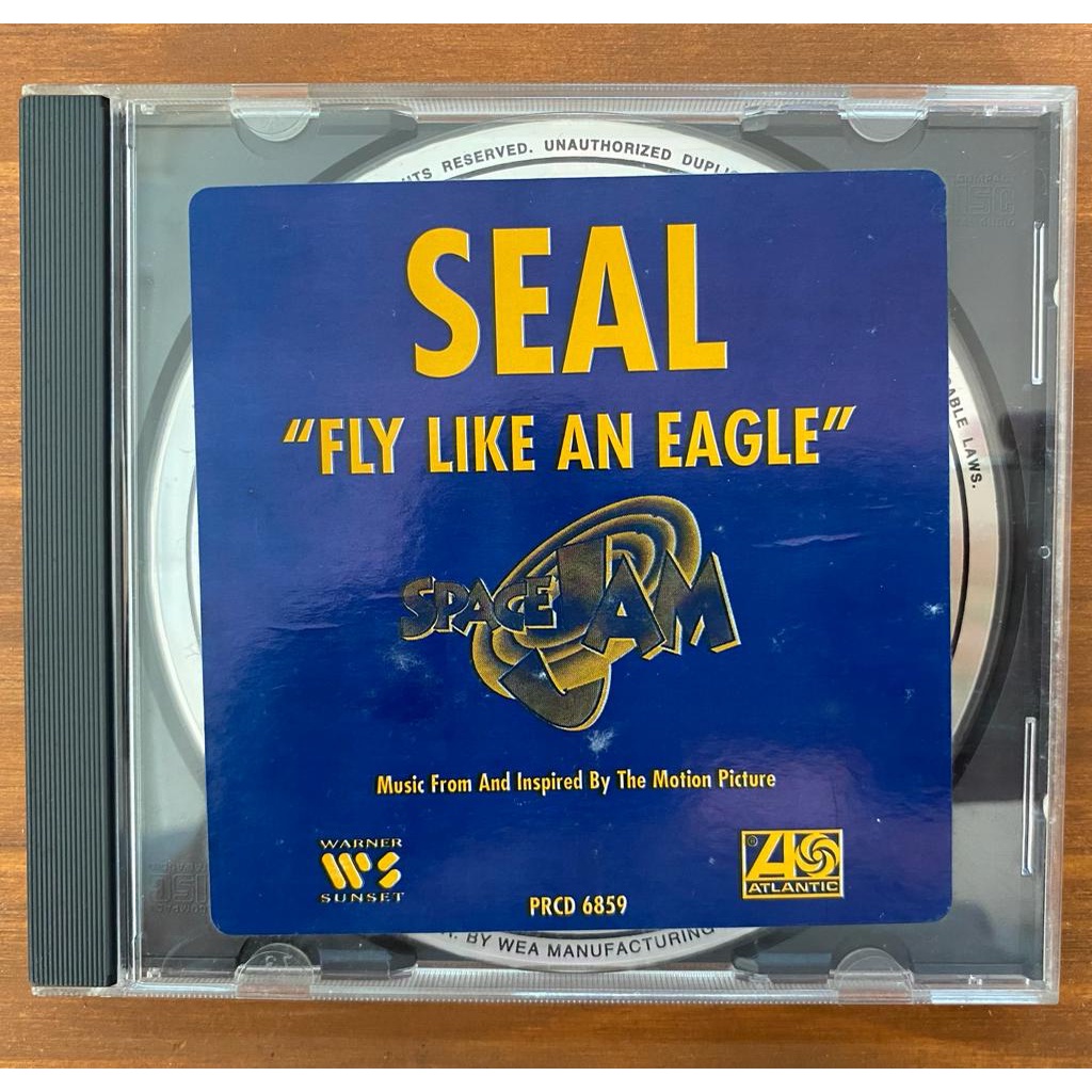 CD Single Seal Fly Like An Eagle (Space Jam) Shopee Brasil