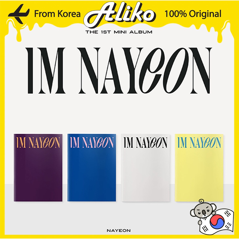 TWICE NAYEON – 1st Mini Album 'IM NAYEON' (Versione A) + Poster Pieghevole E Regalo Esclusivo Atoz - 2