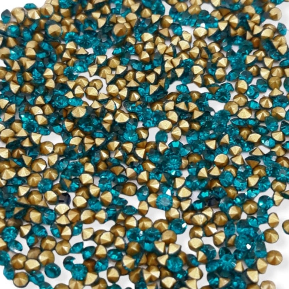 Strass Hotfix 5000 Pièces - 24 Couleurs, 5 Tailles (2mm à 4.8mm) - Pour Décoration Vêtements, Chaussures, Artisanat