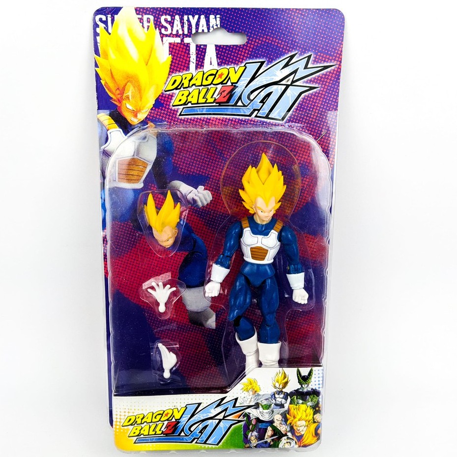 Boneco Articulado - Dragon Ball Super - Super Saiyan 4 Vegeta