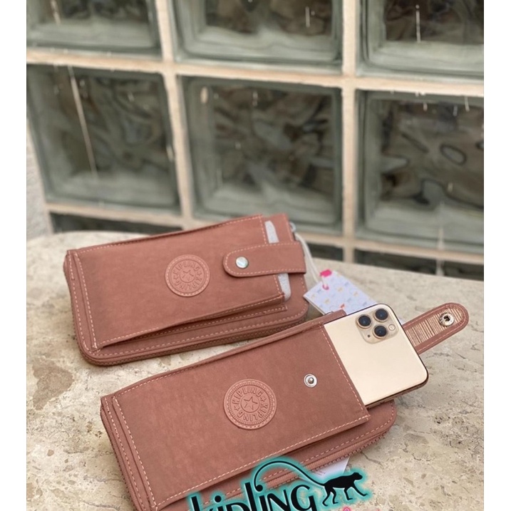 Carteira com porta celular Kipling Shopee Brasil