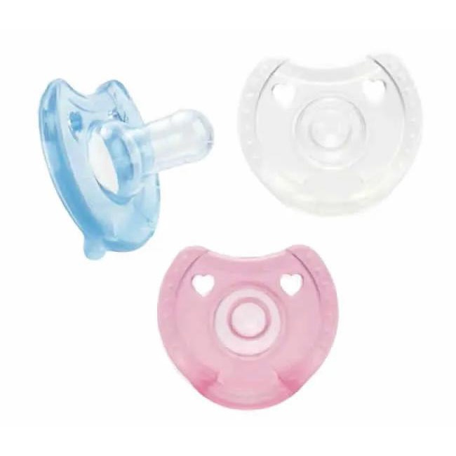 Chupeta Para Recém Nascido 100% Silicone Soft Kuka Fase 1 Bico Redondo ...