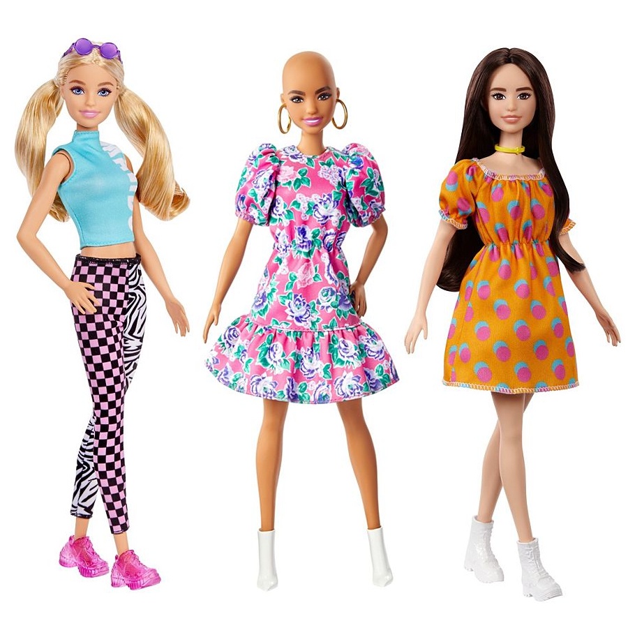 Lote Com 3 Bonecas Barbie Fashionistas 150 158 E 160 Original Mattel