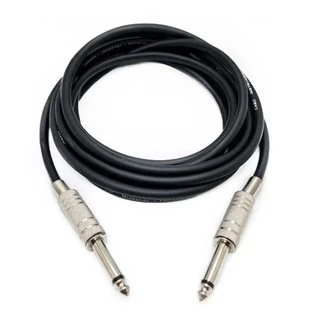 Cabo P10 X P10 3 Metros Guitarra Violão Baixo Caixa Passiva igreja em Oferta na Shopee