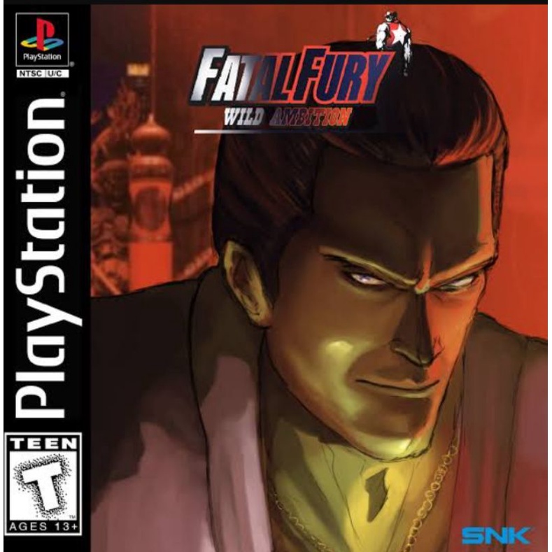 Fatal Fury Garou Densetsu Wild Ambition PS1 Japan Playstation 1 SNK Fighting