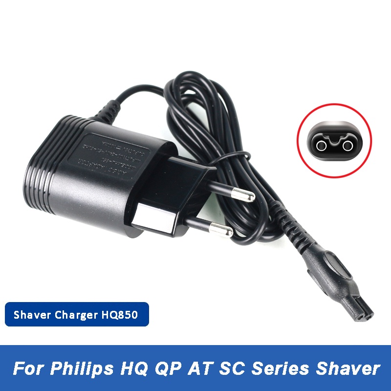 US Plug Charger HQ850 8V Philips Shaver HQ912 HQ913 HQ914 HQ915 HQ916 HQ988