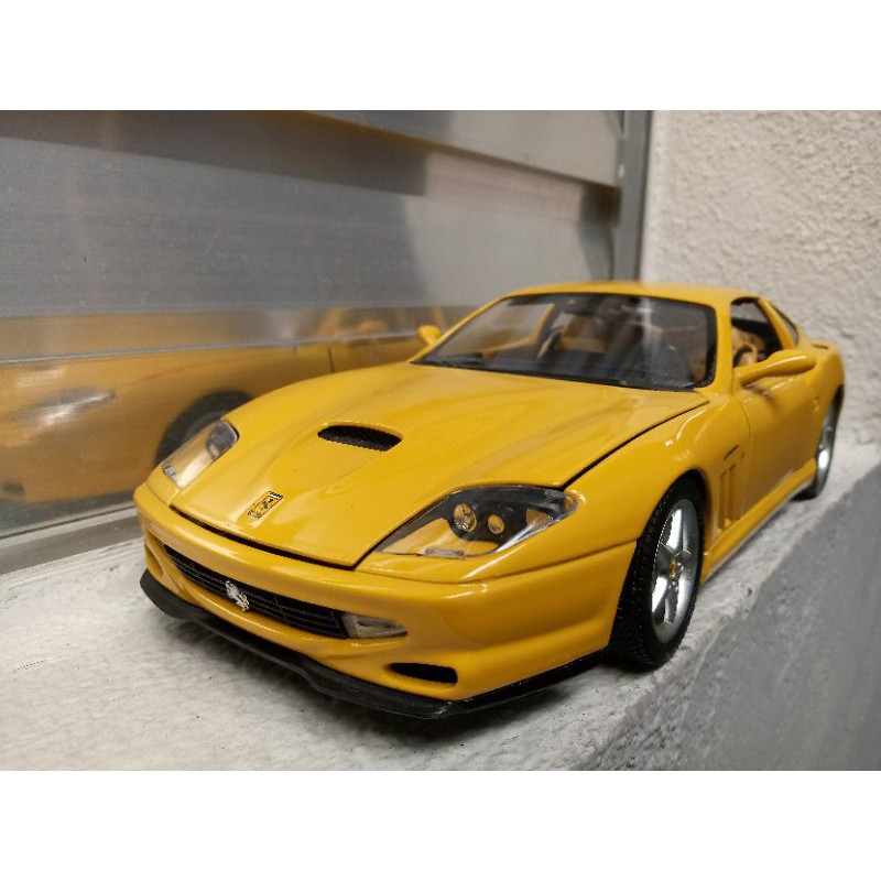 Ferrari 550 Maranello 1/18 Burago Italy | Shopee Brasil