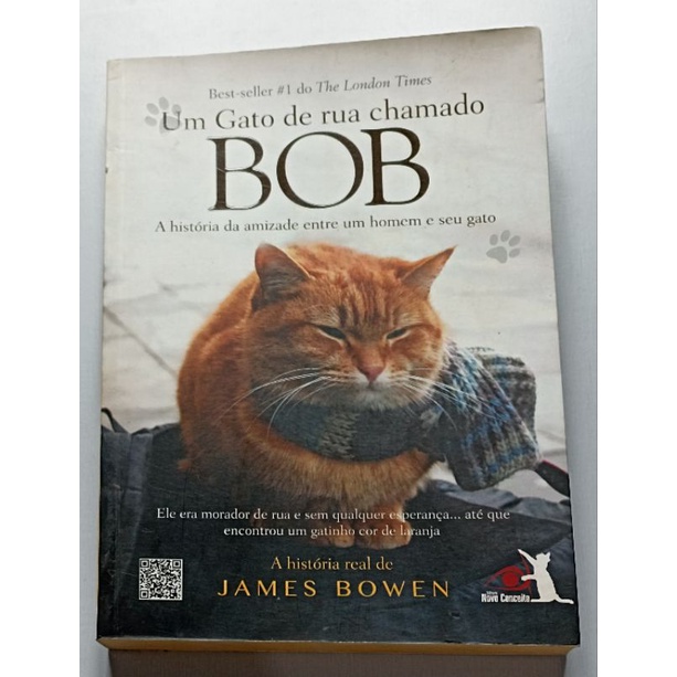 Livro Um Gato de Rua Chamado Bob (James Bower) | Shopee Brasil
