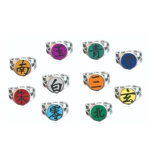 Anel Naruto Regulável, Akatsuki - Cosplay / Itachi, Tobi, Pain