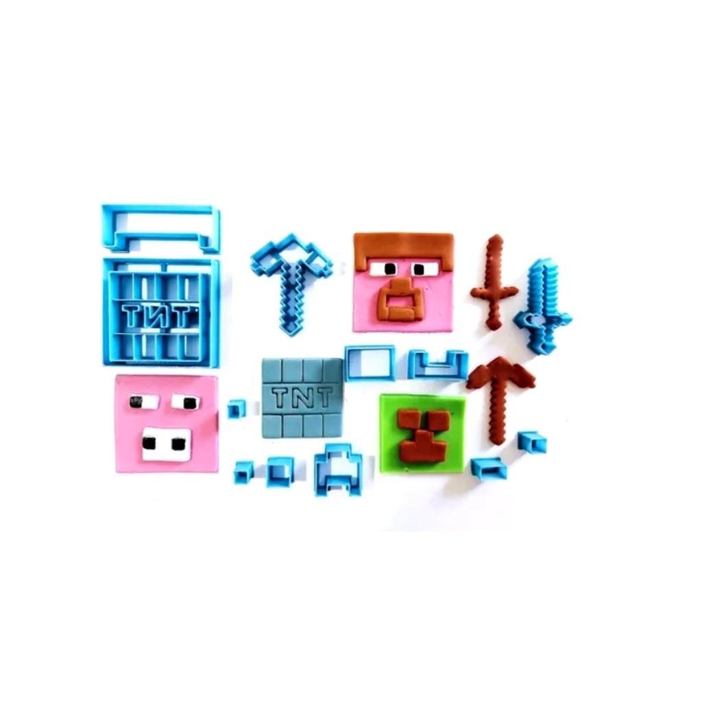 Cortador Kit Mine 5cm - Mine TNT Confeitaria