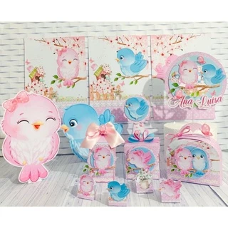 Kit Festa "SÓ UM BOLINHO" - JARDIM DOS PASSARINHOS"
