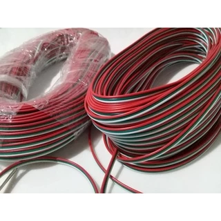 2 metros de Cabo flat LED endereçável 3 vias 22awg