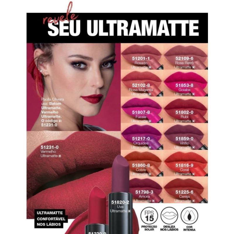 Batom Ultramatte Avon | Shopee Brasil