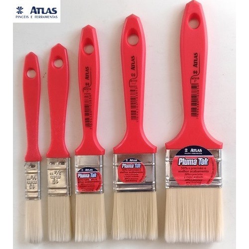 Pincel trincha ATLAS PlumaTek 315 | Shopee Brasil