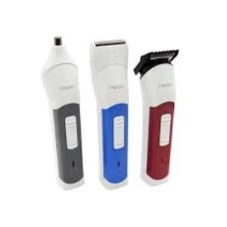 Máquina 3 In 1 Nova Corta Cabelo Barba E Nariz