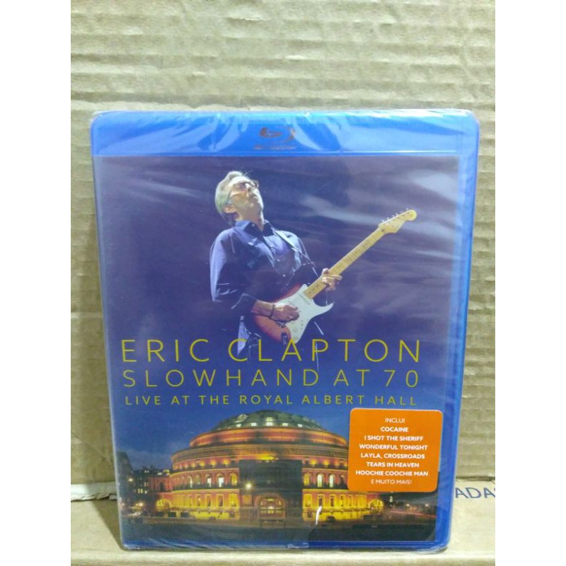 Eric Clapton Slowhand at 70 Live At The Royal Albert Hall Blu-Ray