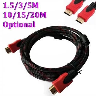 Cabo Hdmi 10m 15m 20m Blindado 3d Full Hd Para Tv Game Pc Not