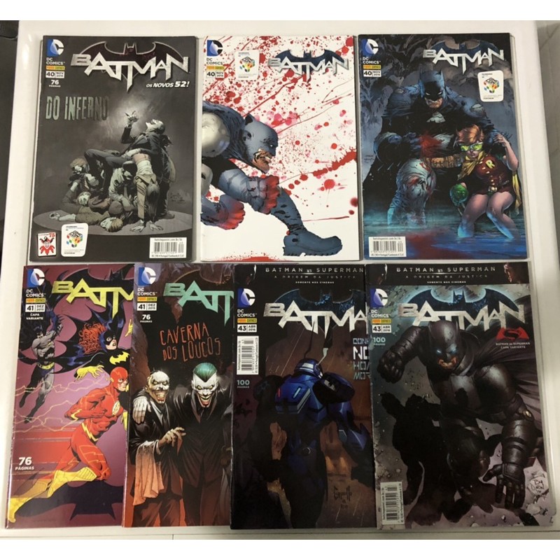 Batman os NOVOS 52! (2ª serie - Editora Panini) - Coleção Completa