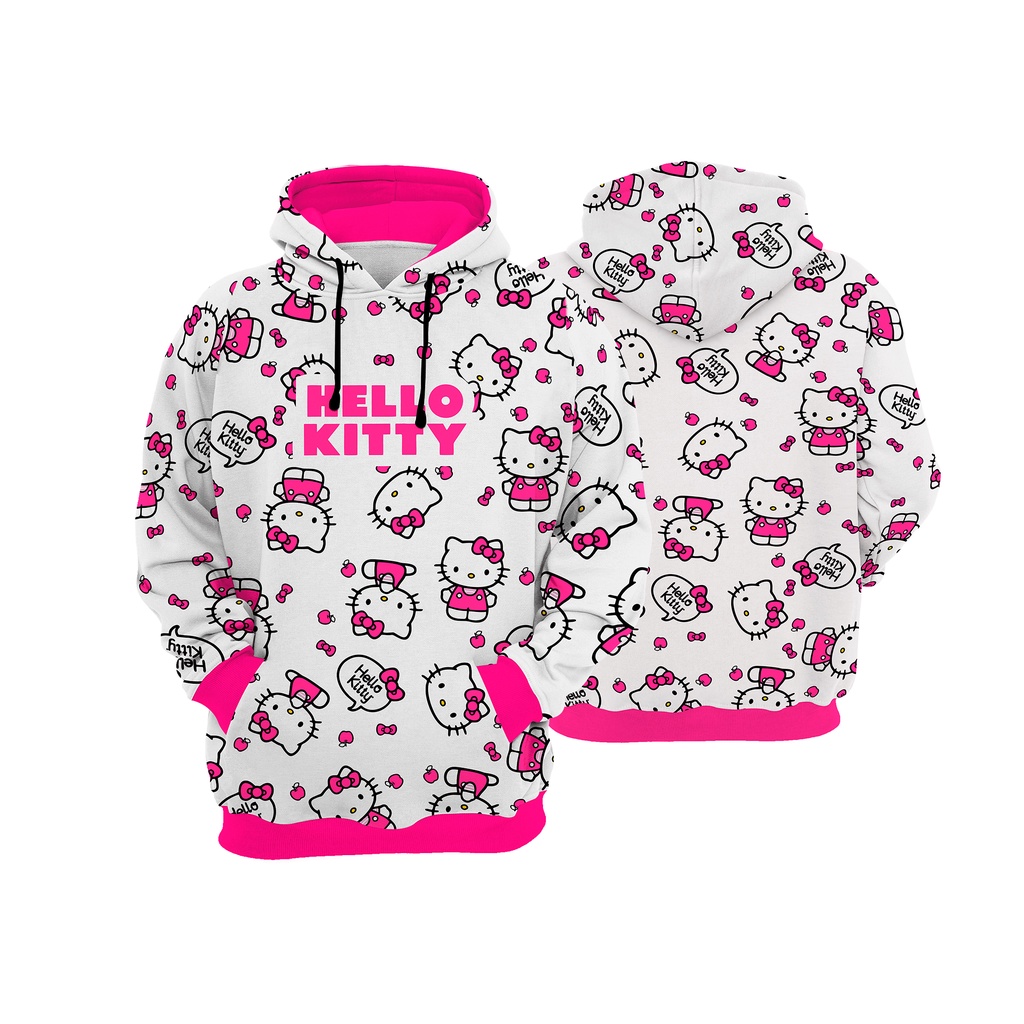 Camiseta Hello Kitty Lacinho Vermelho Camisa Ah02486