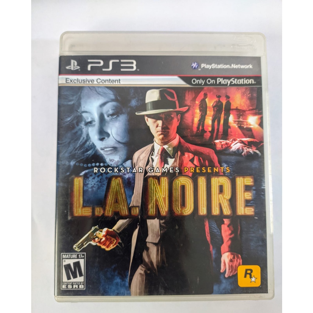 LA Noire PS3 Original Mídia Física - Pronta Entrega