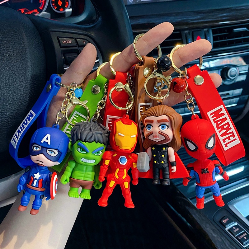Chaveiros Marvel Os Vingadores Capitão America Hulk | Shopee Brasil
