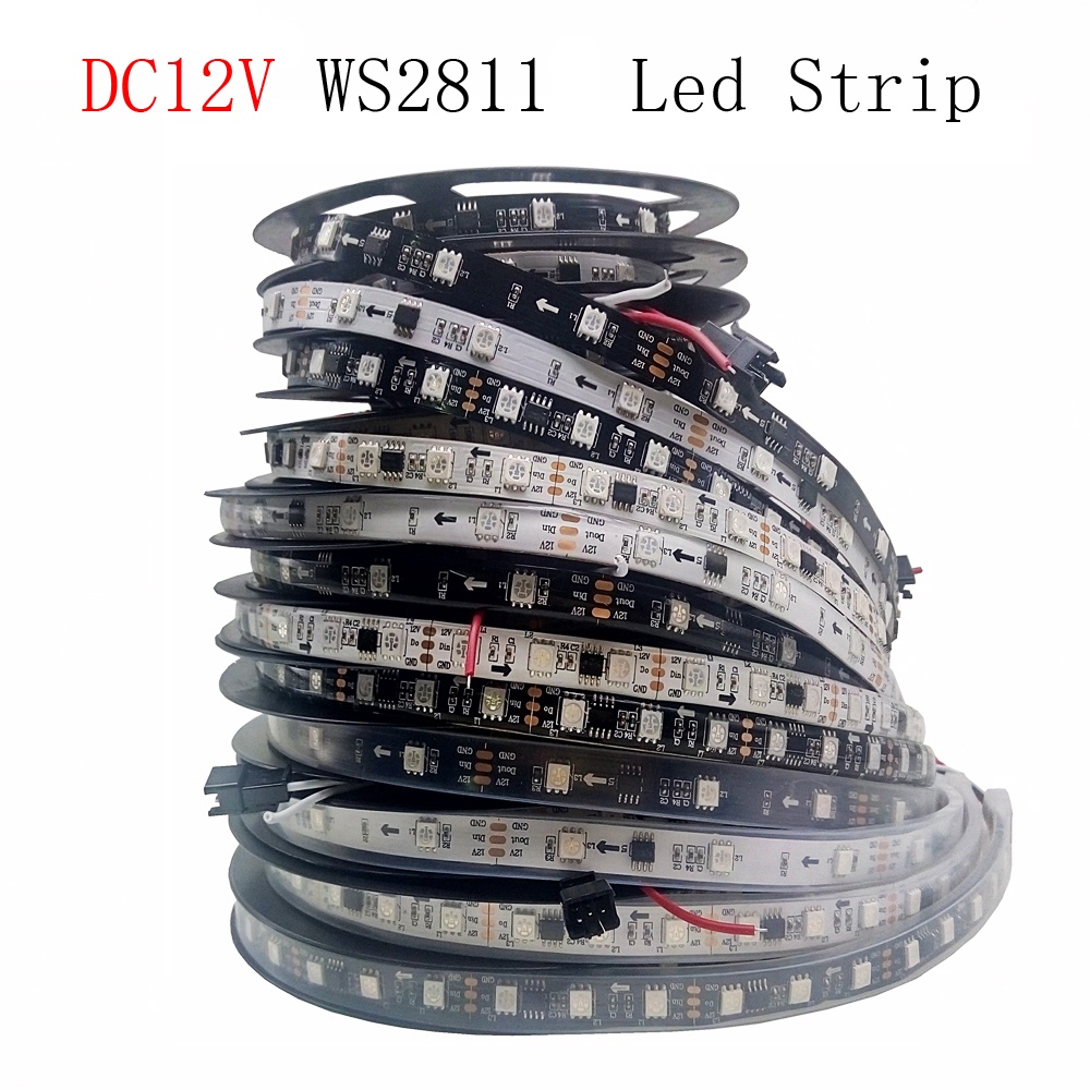 WS2811 LED-Streifen 12V, Warmweiß, Adressierbar – Für Coole Lichtprojekte & Dekoration