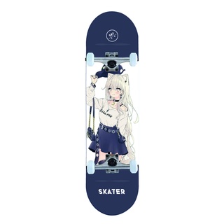 Menina de Anime no skate, skate de Menina de Anime