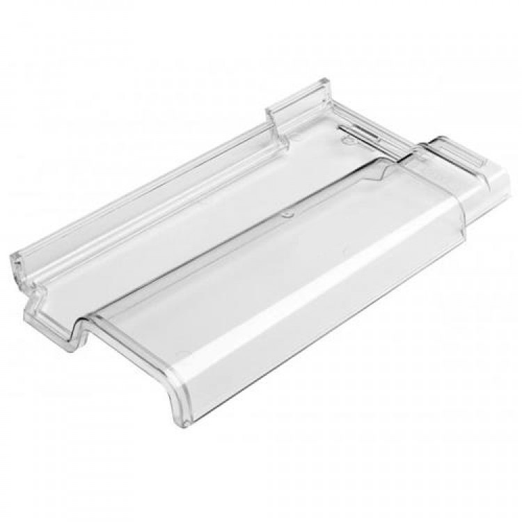 Kit 05 Telhas Transparentes de Policarbonato Romana