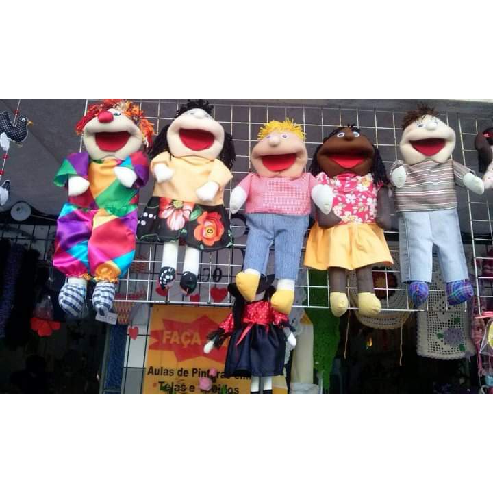 Fantoches De Pano 60 cm.