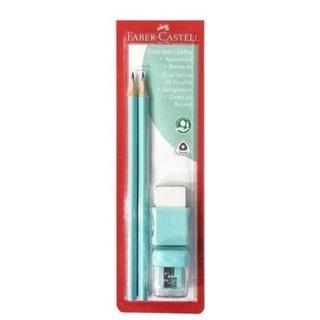Cartela Combo Pastel - Verde-Água - Faber- Castell