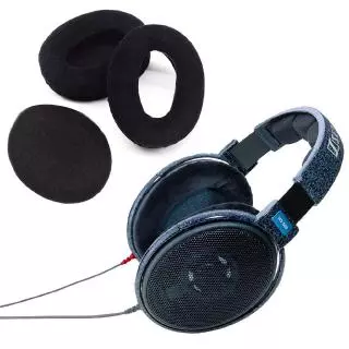 Almofadas De Ouvido De Substituição Para SENNHEISER HD650 , HD600 , HD580 , HD660 S , HD565 , HD545 Fones