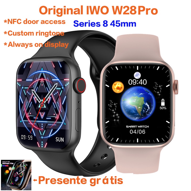 Smartwatch Novo Watch Series 8 Pro Nfc 45mm - Pronta Entrega