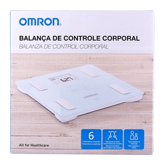 Balança Digital de Bioimpedância 150kg Omron HBF226 Branca | Shopee Brasil