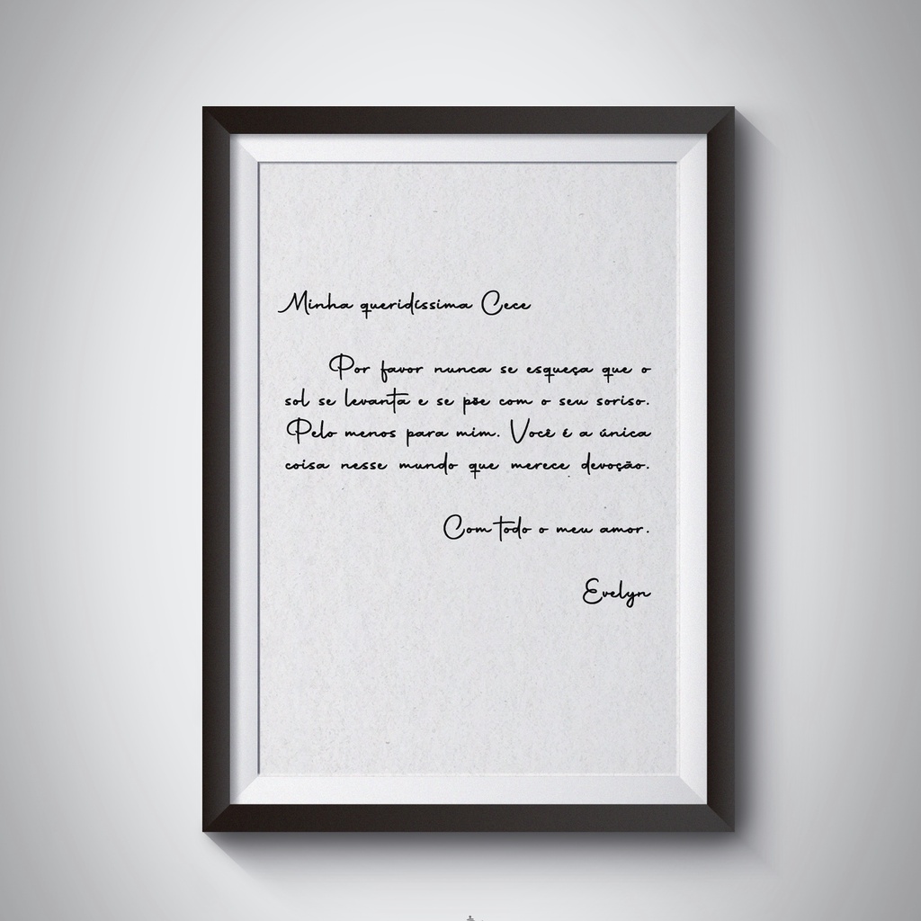 as cartas de Cece e Ev 🥺❤️❤️❤️ #ossetemaridosdeevelynhugo