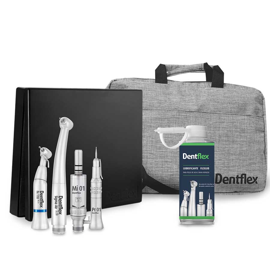 Kit Academico Odontológico Intra Sigma Air PB 4 Pecas | Dentflex