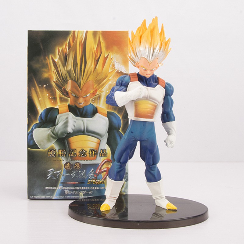 21cm Dragon Ball Z Anime Figure Action Vegeta IV Figma Super Saiya Battle Version Model Special Edition Hand Made Boxed Desktop Toys Action Figures