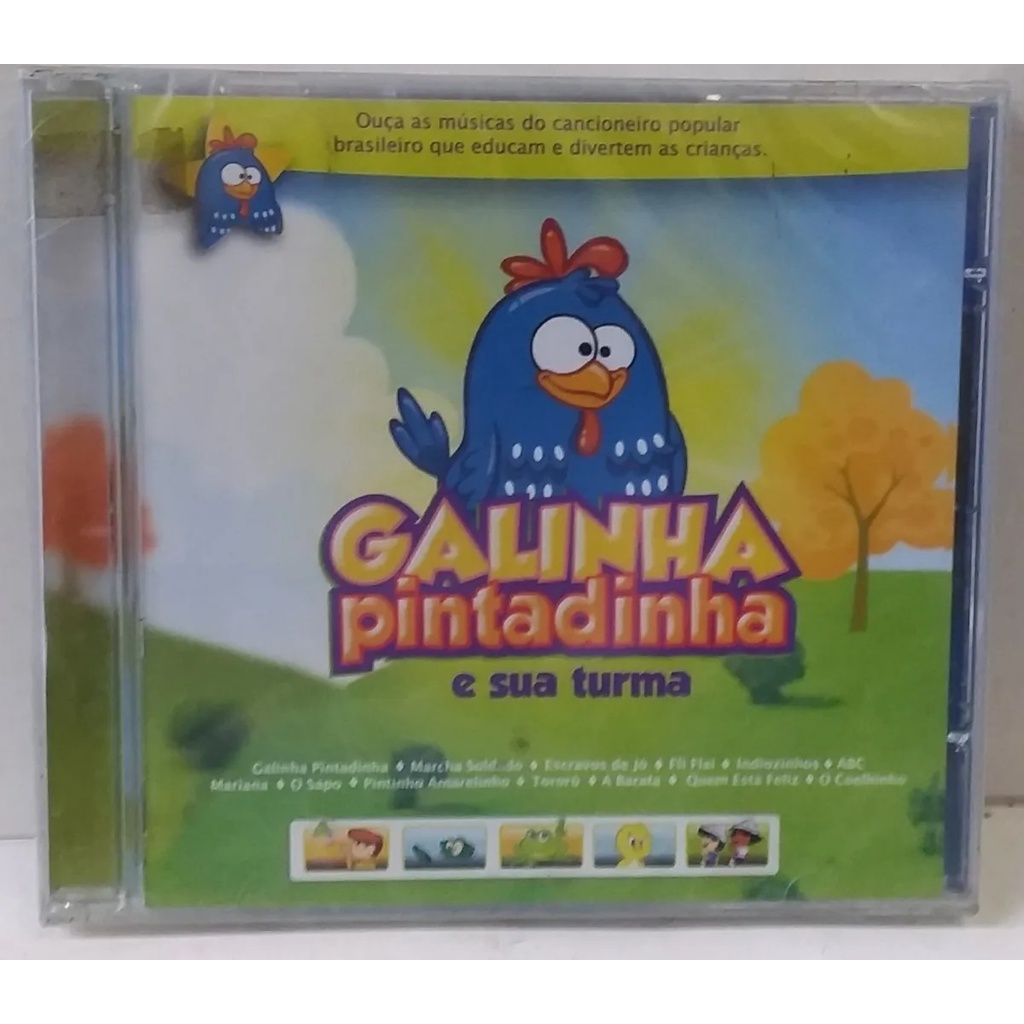 Cd Galinha Pintadinha E Sua Turma Vol.1 | Shopee Brasil
