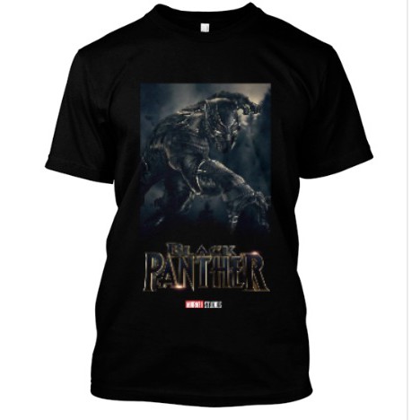 Camiseta masculina manga curta -Pantera Negra