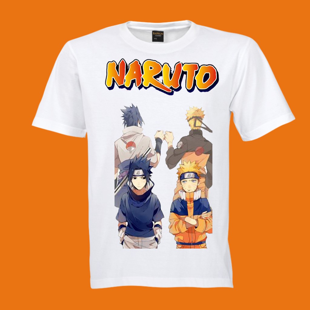 Venda quente anime t-shirt naruto akatsuki nuvem impressão de