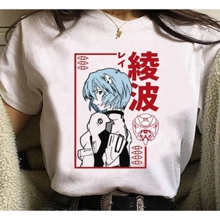 Camiseta Feminina Evangelion Anime Unissex