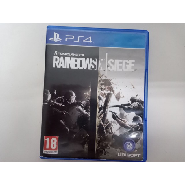 Jogo Ps4 Tom Clancys Rainbow Six Siege Game