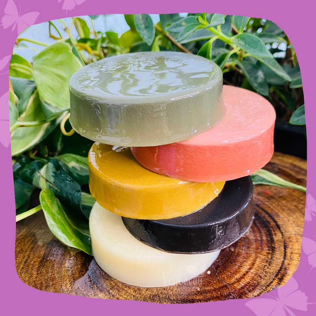 Kit de sabonetes de argila 100% naturais | veganos e ecológicos