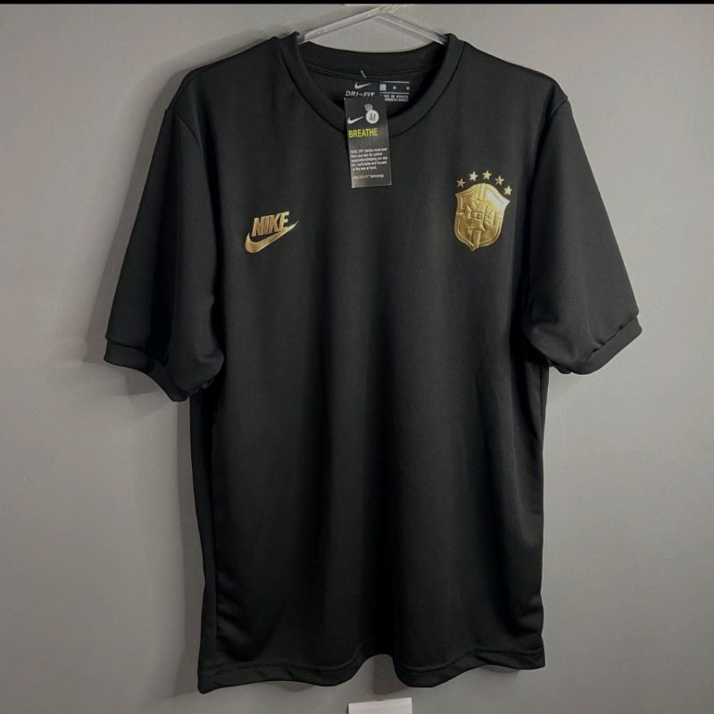 camisa camiseta Brasil preto e dourado - ENVIO IMEDIATO